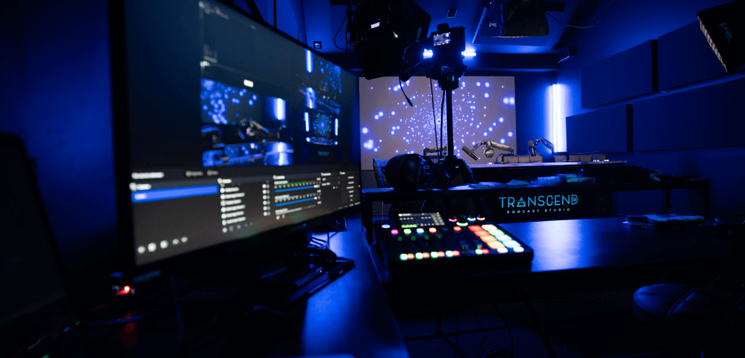 Image of the Transcend Podcast Studio